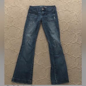 american eagle low rise jeans